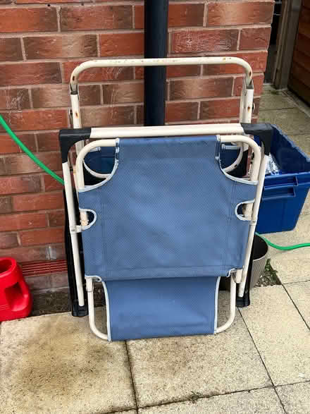 Photo of free Sunlounger chair (Garden city) #1
