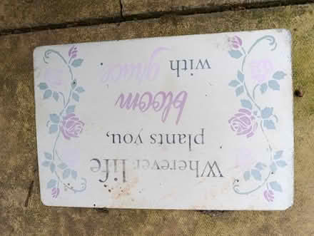 Photo of free Garden sign (CO12) #1