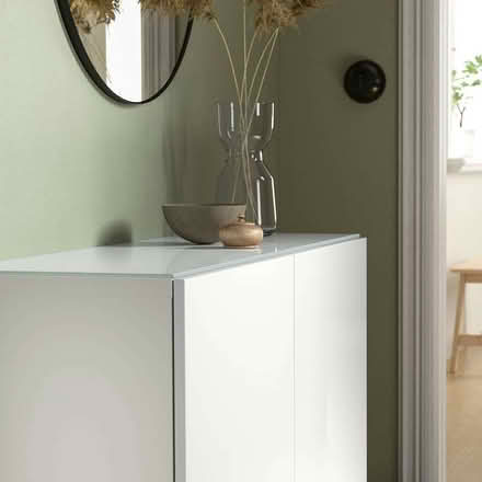 Photo of free White Glass top for besta IKEA sideboard (Wickham PO17) #3