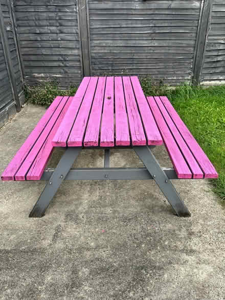 Photo of free Large garden bench (Ashton-on-Ribble PR2) #2