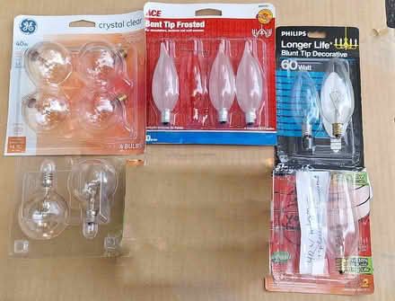 Photo of free Candleabra base light bulbs (Davis/Teele Square area) #2