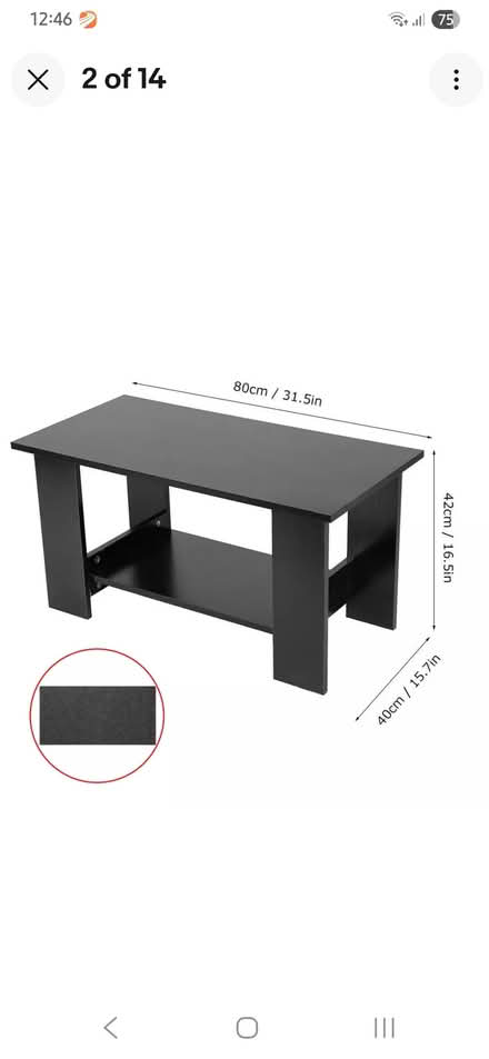 Photo of free New occasional table (Bearwood BH11) #1