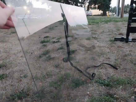 Photo of free plexi/acrylic TV protector 42"x25" (4120 6th Ave ne) #1
