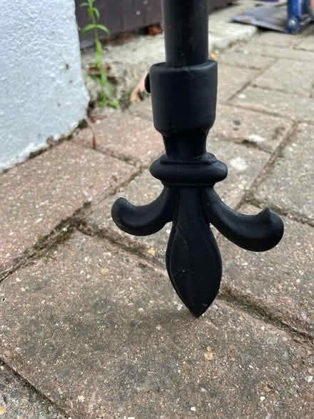 Photo of free Metal black curtain pole 180cm (Sidley TN39) #1
