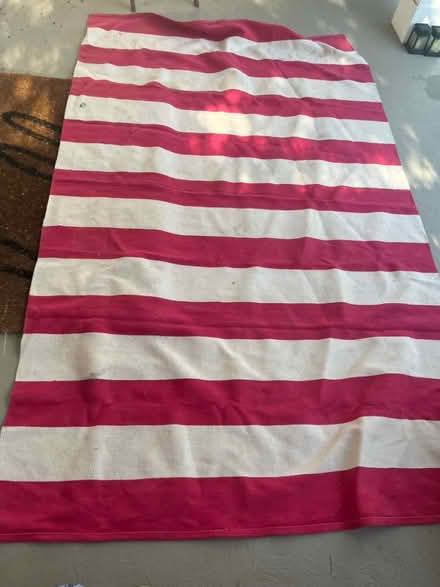 Photo of free Cotton rug -7.8 x 4.8 (16th St Heights/Petworth) #1