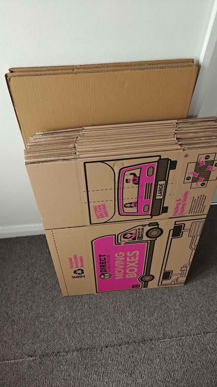 Photo of free Packing cardboard boxes (Barwick-in-Elmet LS15) #1