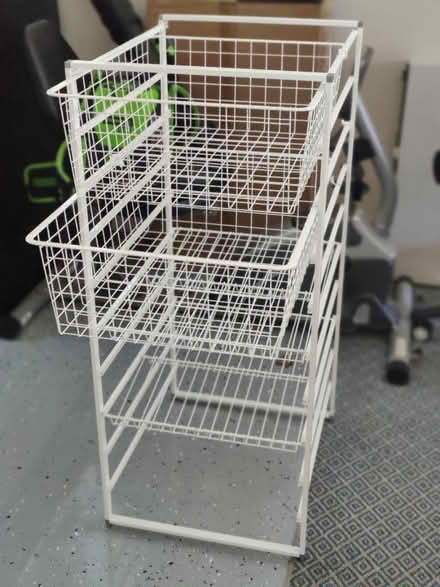 Photo of free Metal shelf self standing (Folkstone dr, herndon) #2