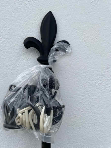 Photo of free Metal black curtain pole 180cm (Sidley TN39) #2