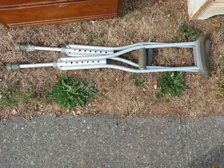 Photo of free Small size crutches child/teen (4120 6th Ave ne) #1