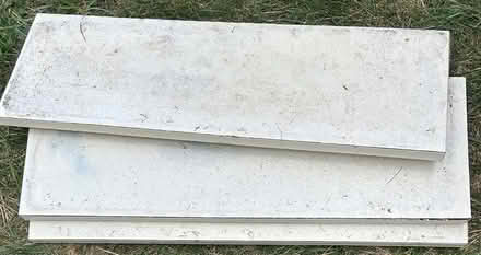Photo of free 3 Wood shelf boards 24"x8" (Elkridge rte103 & rte100) #1