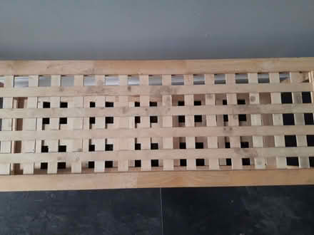 Photo of free Wooden shoe rack (Dill Hall BB5) #2