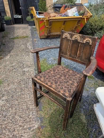Photo of free Old chair for restoration? (Grangeway area NN10) #2