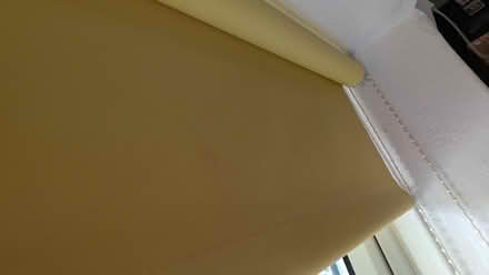 Photo of free Yellow blackout roller blind (Pelsall WS3) #1