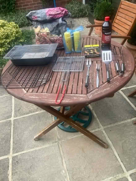 Photo of free Table top BBQ + charcoal (Harrogate HG1) #1