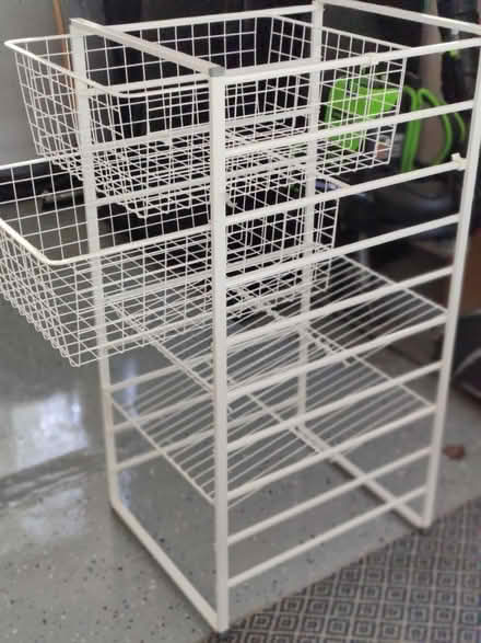 Photo of free Metal shelf self standing (Folkstone dr, herndon) #1
