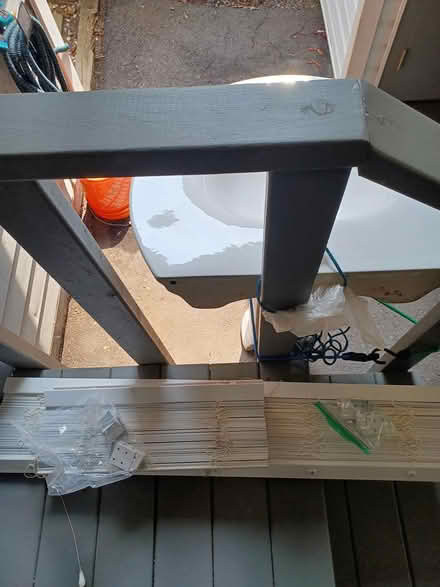 Photo of free Faux wood blinds (Manor Park) #1
