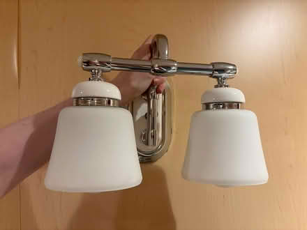 Photo of free Bathroom light fixture (Southwest Oakville) #2
