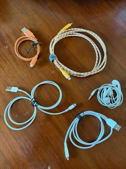 Photo of free Cables, one pair headphones (95070) #1