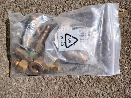 Photo of free Assorted brass reducers and hose barbs (Cowley OX4) #1