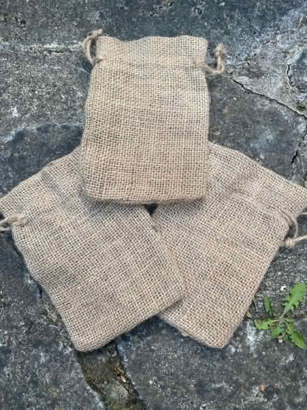 Photo of free 3 hessian bags (West Malling ME19 6) #1