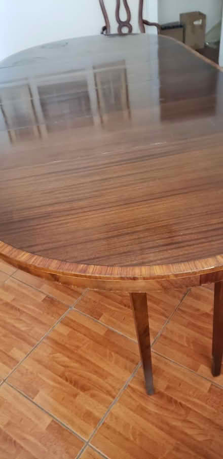 Photo of free Mahogany DR table (Far Rockaway, Queens) #1