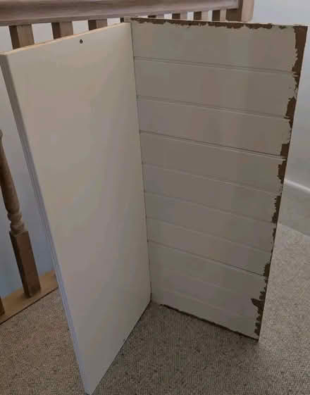 Photo of free IKEA Liatorp White/Cream Cabinet W:95cm,H:136cm,D:36cm (Saltney CH4) #2
