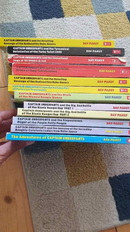 Photo of free Captain Underpants books x 12 (Paignton TQ3) #1