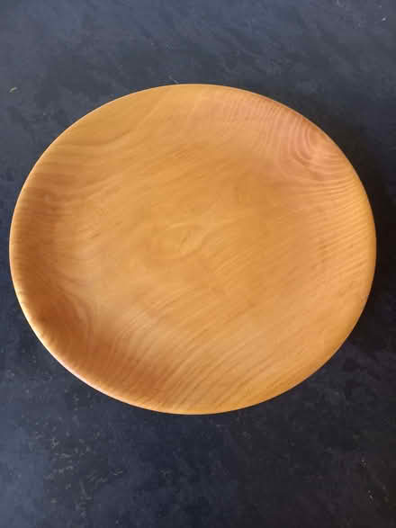 Photo of free Hand turned Ash wood plate (Upton CH2) #1