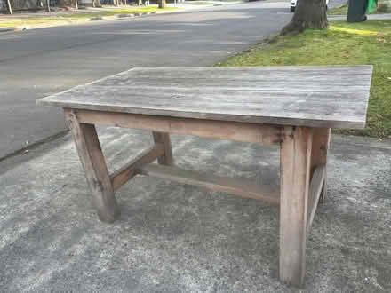 Photo of free Outdoor table 150x80cm (Brenbeal St Balwyn) #1