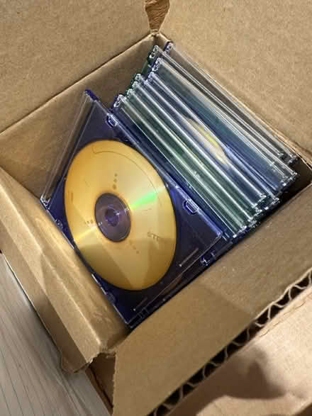 Photo of free 10 Recordable CDs 80min 700MB (Davis Square, Somerville) #1