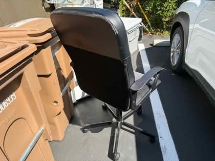 Photo of free Lightweight office chair (Valencia Avenue, Sunnyvale) #2