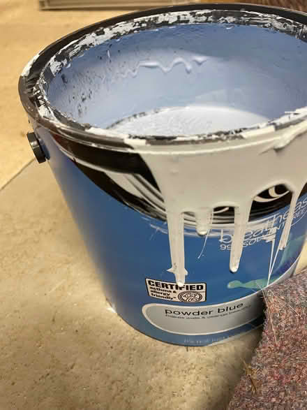 Photo of free Powder blue coloured wall paint (Trinity BA11) #1