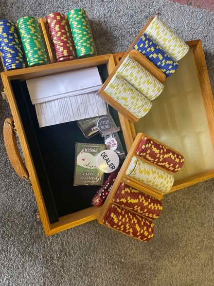 Photo of free Poker set (NE34 7hz) #1
