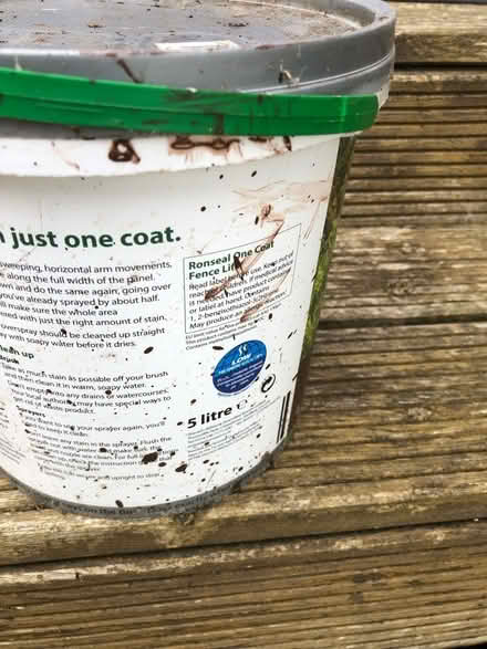 Photo of free Ronseal Fence Life preservative (East Carleton NR14) #2