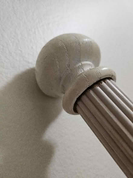 Photo of free Ivory painted curtain rod (Boca Raton West) #1