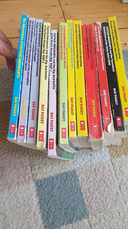 Photo of free Captain Underpants books x 12 (Paignton TQ3) #2