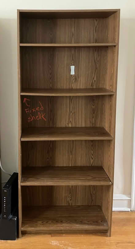 Photo of free Laminate Bookcase (2 of 2) (Ravenswood) #2
