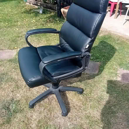 Photo of free Office chairs, black, padded (Bagenalstown) #2