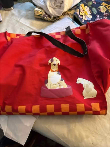 Photo of free Large red reusable bag (Ossining) #1