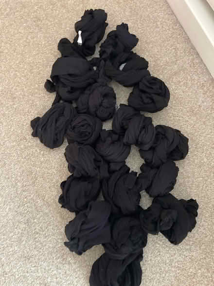 Photo of free Black opaque tights x 19 pairs (Wheathampstead) #1