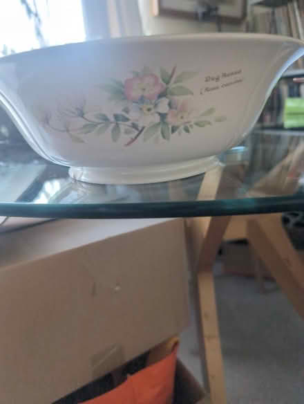 Photo of free Staffordshire pottery bowl. (Fairfield Park) #1