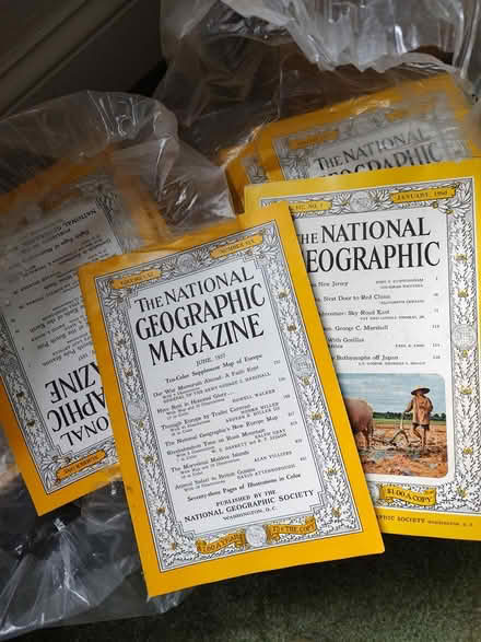 Photo of free '50's - 60's national geographic (Odenton) #1