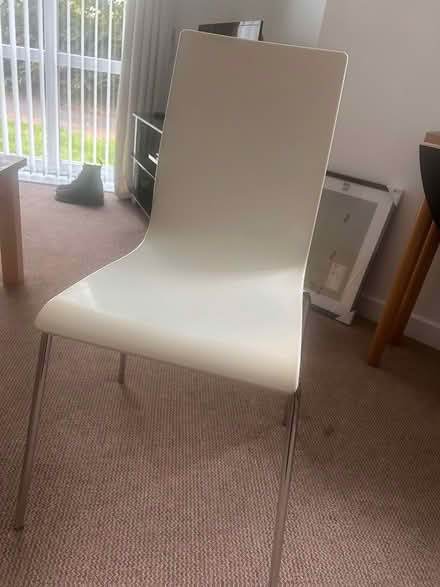 Photo of free White chair (WA4 1DL) #1