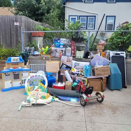 Photo of free ALLEY ALERT- on parking pad (4812 Columbus Av. S. 55417) #1