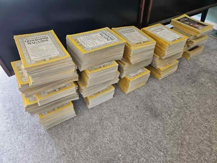 Photo of free Large collection of National Geographic 1945-65 (Bexhill TN39) #1