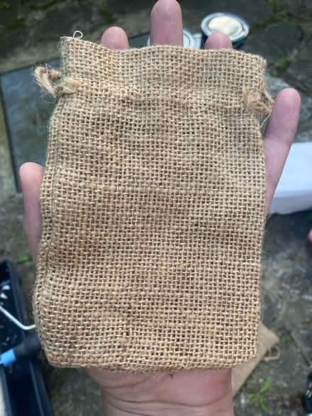 Photo of free 3 hessian bags (West Malling ME19 6) #2