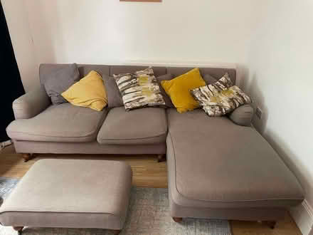 Photo of free L shaped Grey sofa (Peckham, SE15) #1