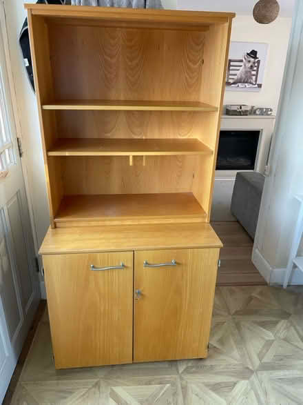 Photo of free Cupboard with lock and shelves (Whitecross HR4) #1