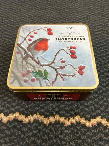 Photo of free Small tin (Jennetts park RG12) #1