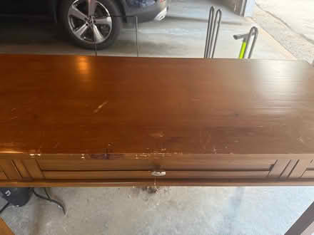 Photo of free Small desk 20"x48" (Bedford near McDonalds) #2